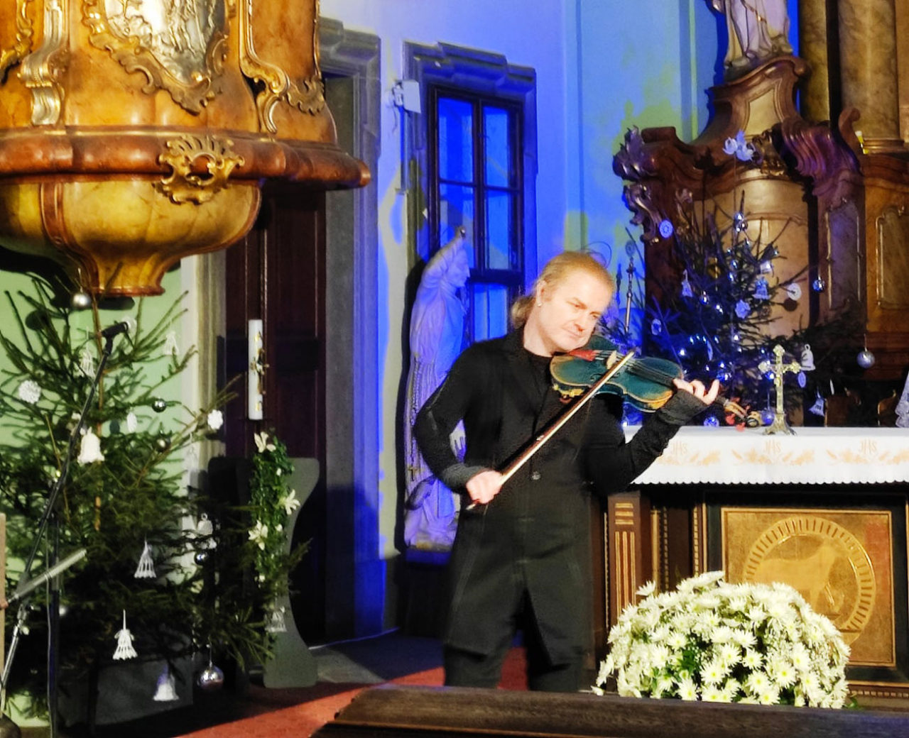 Novoroční koncert Pavla Šporcla