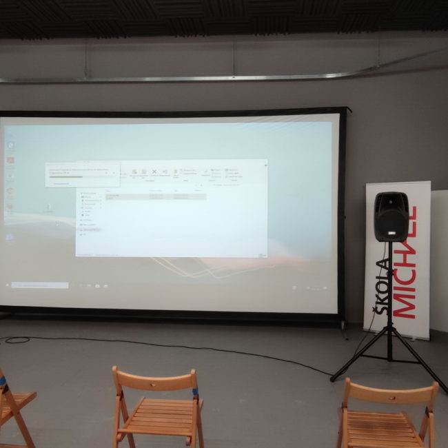 Škola Michael - projekce studentských filmů