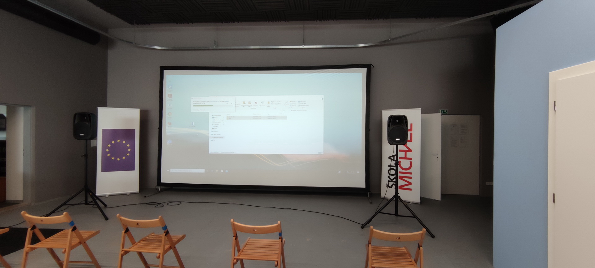 Škola Michael - projekce studentských filmů